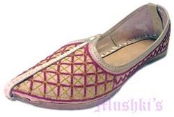 beaded slipper - click here for large view